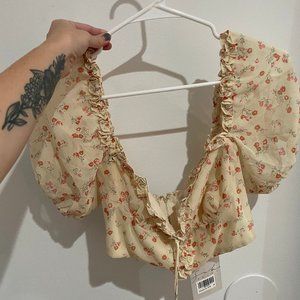 Cute summery bodice top